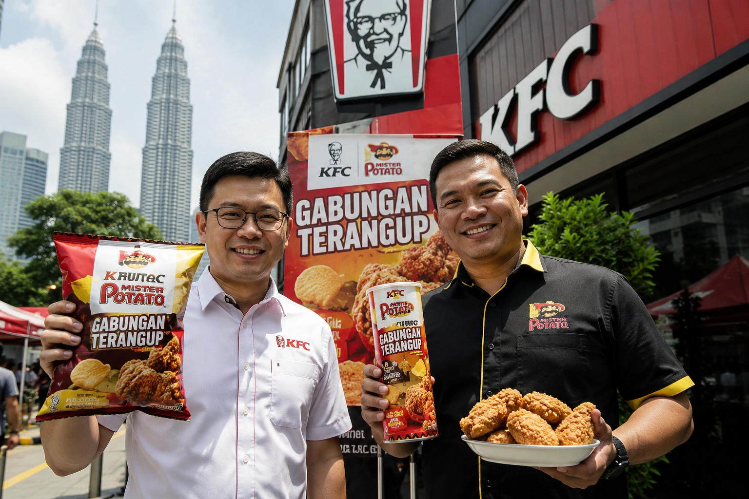 ‘Gabungan Terangup’ Marks the First-Ever Collaboration Between KFC Malaysia and Mister Potato