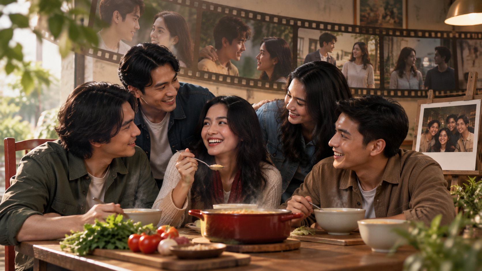 Royco and frank. Singapore Reunite the Ada Apa Dengan Cinta? Cast in New Campaign Film